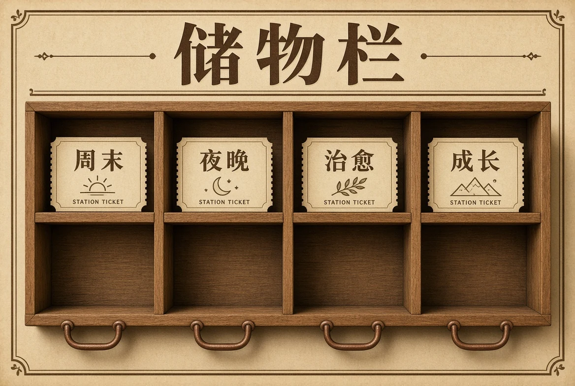 储物栏内容视觉